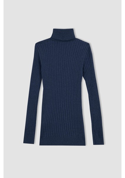 Regular Fit Boğazlı Triko Kazak Z9566AZ22AU modelleri