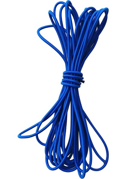 Kiraplı 6mm Mavi Elastik Ip (Yurt Dışından)