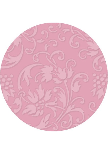 Elegans Embos Pembe Battaniye