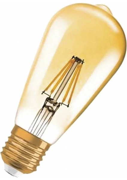 LED Rustik Altın Edison Ampul