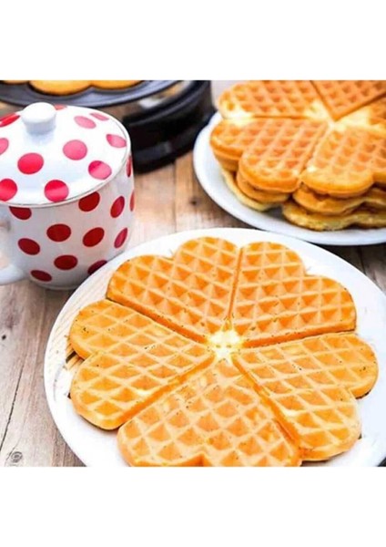 Kalp Desenli Silikon Kek ,çikolata , Waffle Kalıbı