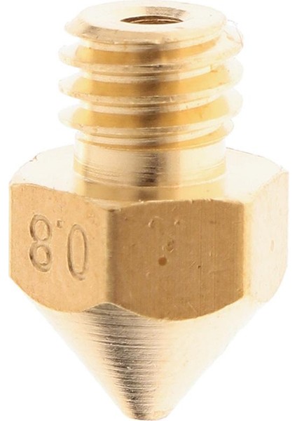 3D Yazıcı Baskı Kafası Nozul Parti 1.75 Filament Hotend Extruder 0.8mm (Yurt Dışından)