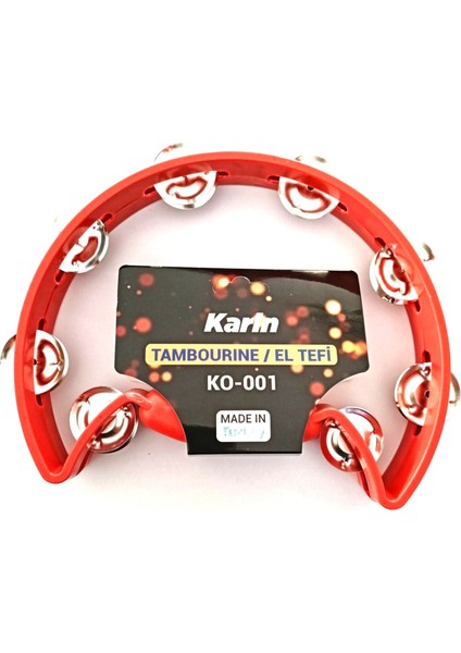SK-100OR Yarım Ay Tef 8 Zilli