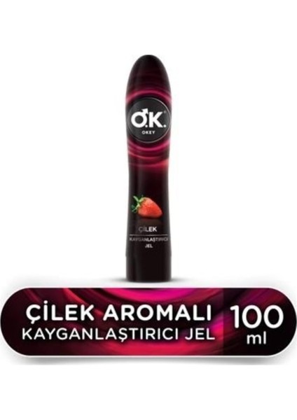 Bone Tasarım Okey Kayganlaştırıcı Jel Çilek 100 Ml