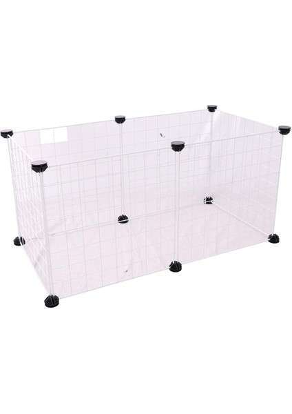 6pcs Panel Köpek Köpek Köpek Oyun Kalemi Muhafaza Kaynağı Kaynağı Kalem Playpen Kapalı Açık 1 Beyaz modelleri