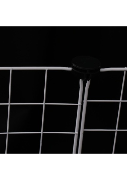 6pcs Panel Köpek Köpek Köpek Oyun Kalemi Muhafaza Kaynağı Kaynağı Kalem Playpen Kapalı Açık 1 Beyaz indirimleri