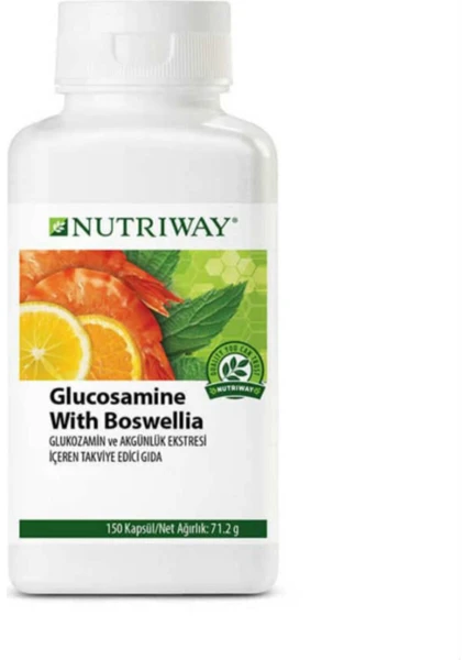 Nutriway Glucosamine With Boswellia Nutrıway™ (150 Kapsül)