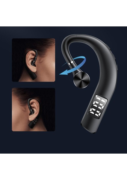 Bluetooth Kulak Kancası Gürültü, Siyah Sürüş Iş Akıllı Telefonlar Için Engelleme (Yurt Dışından)