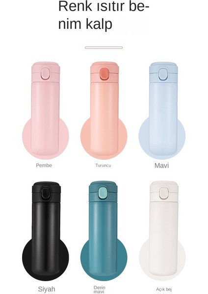 350ML Yalıtımlı Outdoor Termos - Açık Mavi modelleri