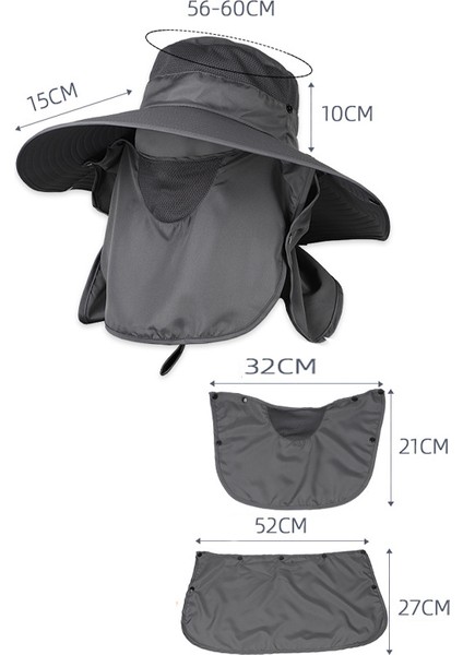 Unisex Balıkçı Şapkası - Siyah(Yurt Dışından) fiyatları
