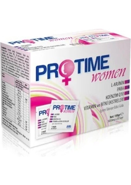 Protime Women 30 Saşe (Kadın Üreme Sağlığı)