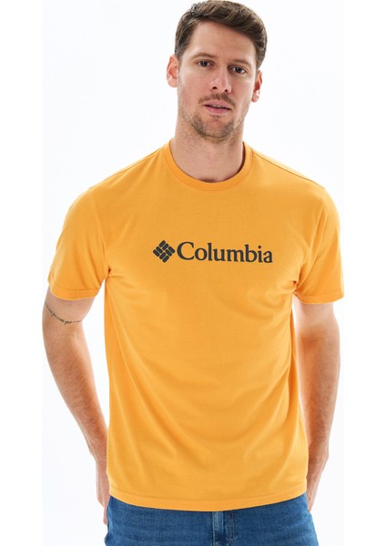 Csc M Basic Big Logo Brushed Ss Erkek T-Shirt CS0287