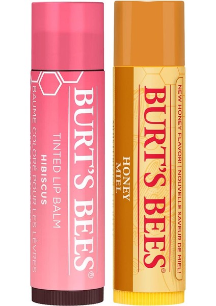 Renkli Dudak Bakımı Gül Kurusu - Tinted Lip Balm Hibiscus+Honey Lip Balm