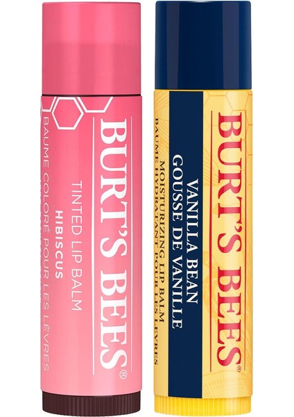 Renkli Dudak Bakımı Gül Kurusu - Tinted Lip Balm Hibiscus+Vanilla Lip Balm