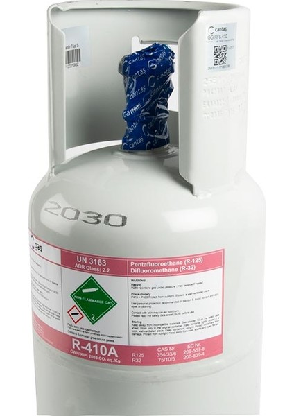 R410A C-Gas Soğutucu Gaz (Tekrar Doldurulabilir Tüplü) (10 Kg)