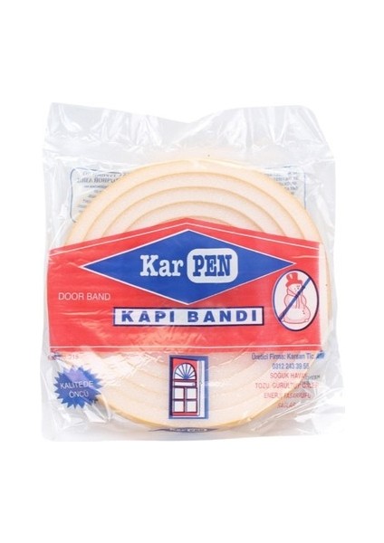 Kapı Bandı Uzunluk 2,50 m x 0,9 mm x 18 mm