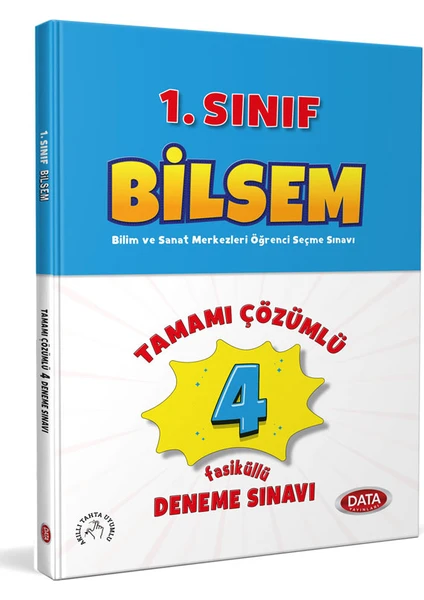 Data Yayınları 1. Sınıf Bilsem 4 Deneme