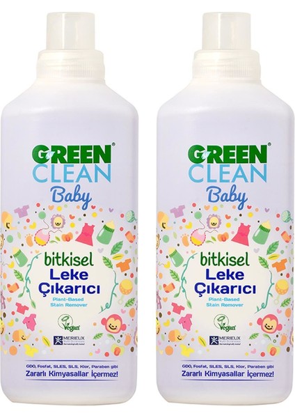 Baby Bitkisel Leke Çıkarıcı 2 x 1 lt