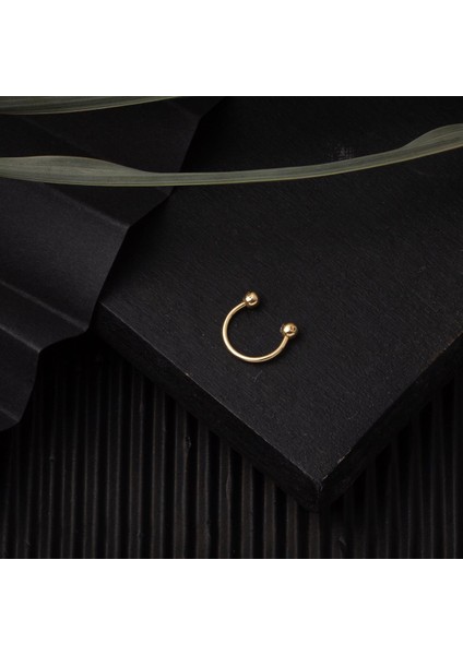 14 Ayar Altın Kıkırdak Piercing Küpe fırsatları