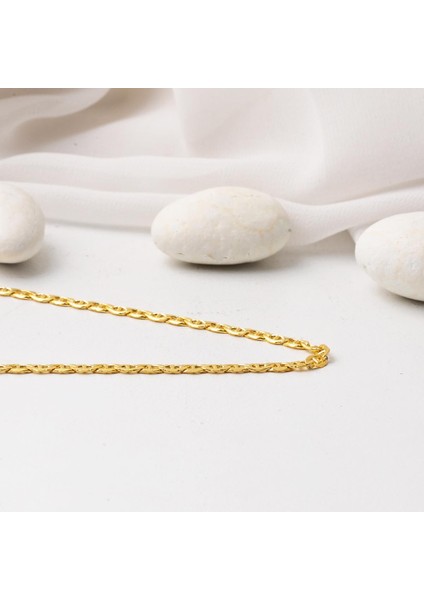 14 Ayar Mariner Altın Zincir - 55 cm modelleri