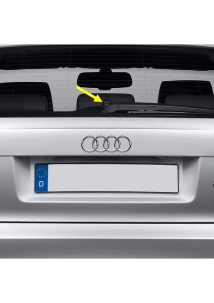 Audi A3 Hb 2004-2008 Arka Silecek Kapağı Delikli 8E9955205C