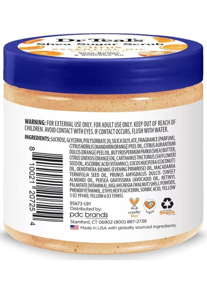 Dr.teal's Shea Sugar Scrub Citrus Vücut Şeker Peeling 538GR fiyatları