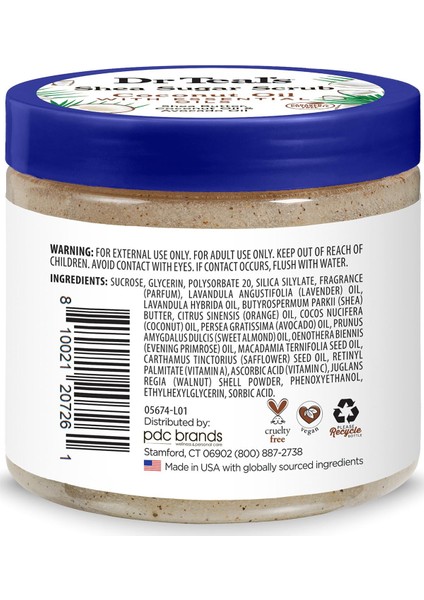 Dr.teal's Shea Sugar Scrub Coconut Oil Vücut Şeker Peeling 538GR fiyatları