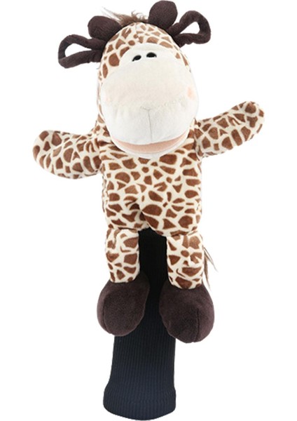 Golf Ahşap Sürücüsü Headcover Koruyucusu Bekçi Sevimli Zürafa Golf Kulübü Kafa Kapağı (Yurt Dışından)