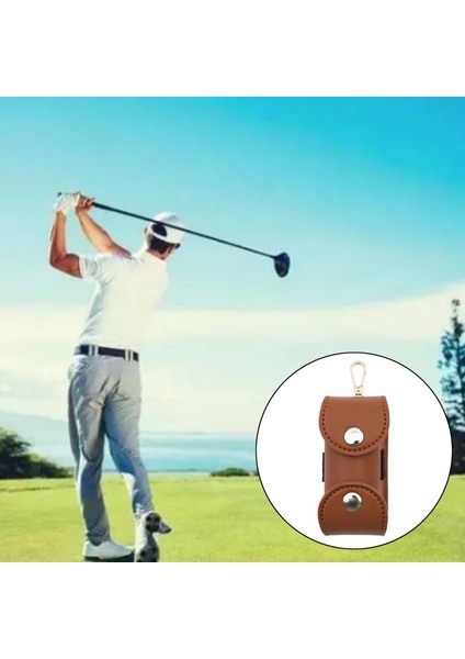 Golf Topu Kemer Bel Çanta Tutucu Golf Onarım Aracı, Top, Tee Kahve (Yurt Dışından) indirimleri