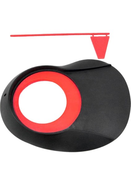 Golf Koyarak Yeşil Fincan Delik Kapalı Arka Bahçe Mat Uygulama Kırmızı (Yurt Dışından)