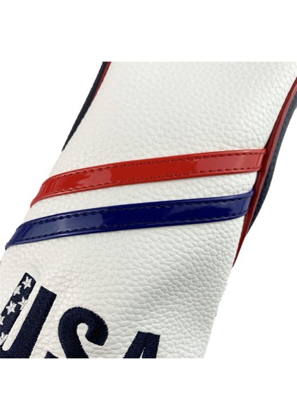 3 Pcs Su Geçirmez Golf Kulübü Headcover Fairway Woods Pu Deri Ahşap Kapak (Yurt Dışından) modelleri