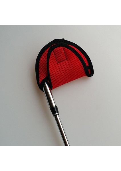 Dayanıklı Putter Headcover Yarı Direme Merkezi Kulüp Kol Koruyucu Kırmızı (Yurt Dışından) modelleri