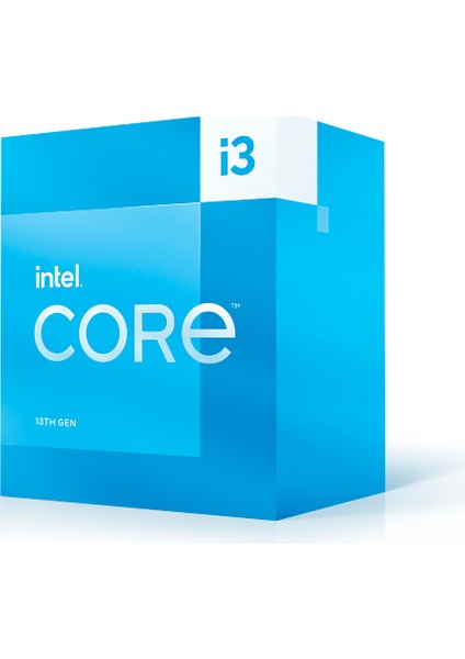 Core i3 13100 3,4 GHz 12 MB Cache 1700 Pin İşlemci