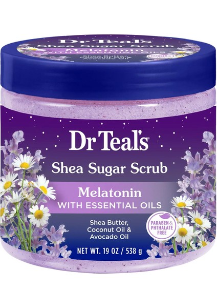 Dr.teal's Shea Sugar Scrub Shea Butter Vücut Şeker Peeling 538GR