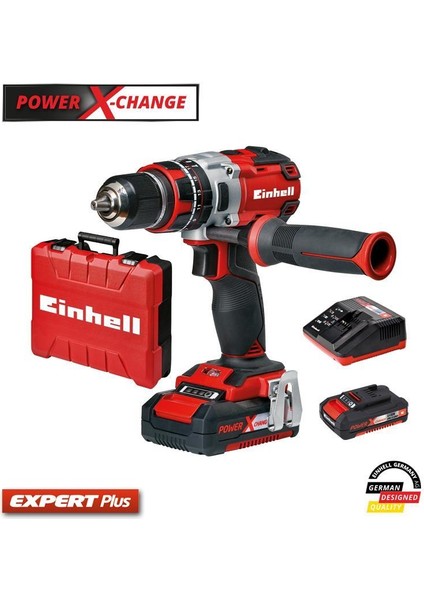 Einhell Pxc Te-Cd 18 Li-I Bl Çift Akülü Darbeli Matkap Kömürsüz