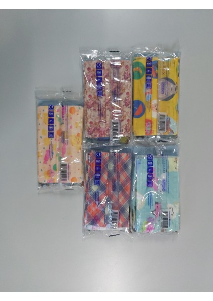 Kids Baskılı Cerrahi Maske - 3-13 Yaş - 10'lu - 10 Paket fiyatları