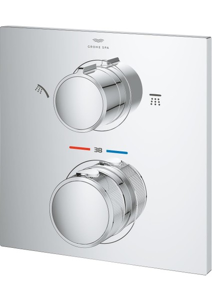 2 Yollu Yönlendiricili Termostatik Banyo Bataryası - 29181002 modelleri