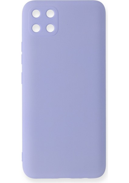 Realme C11 Kılıf Nano Içi Kadife Silikon - Lila 300099