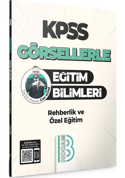 Benim Hocam Yayınları KPSS Görsellerle Eğitim Bilimleri Rehberlik ve Özel Eğitim