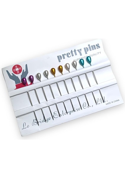 Eşarp Iğne Damla Başlı