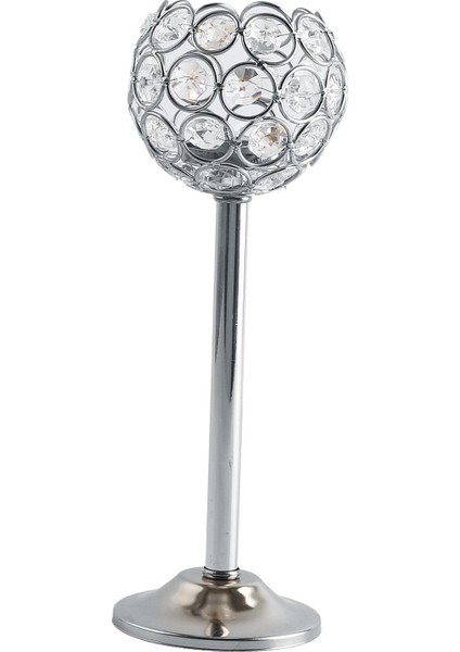 Koni Mumlar Için Kristal Mum Tutucu, Modern Dekoratif Şamdan 24CM (Yurt Dışından)