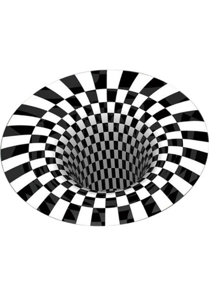 Optik Illüzyon Halı 3D Optik Illüzyonlar Halı Başucu Alan Halı 100CM (Yurt Dışından) fiyatları