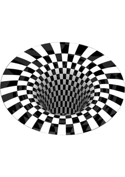 Optik Illüzyon Halı 3D Optik Illüzyonlar Halı Başucu Alan Halı 100CM (Yurt Dışından) modelleri