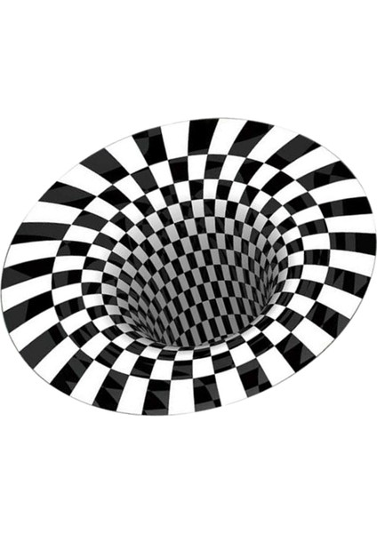 Optik Illüzyon Halı 3D Optik Illüzyonlar Halı Başucu Alan Halı 100CM (Yurt Dışından) indirimleri