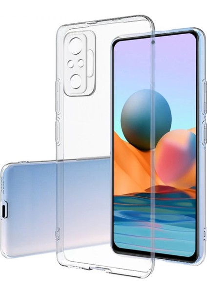 Xiaomi Redmi Note 10 Pro Kılıf Deluxe 2mm Şeffaf Silikon