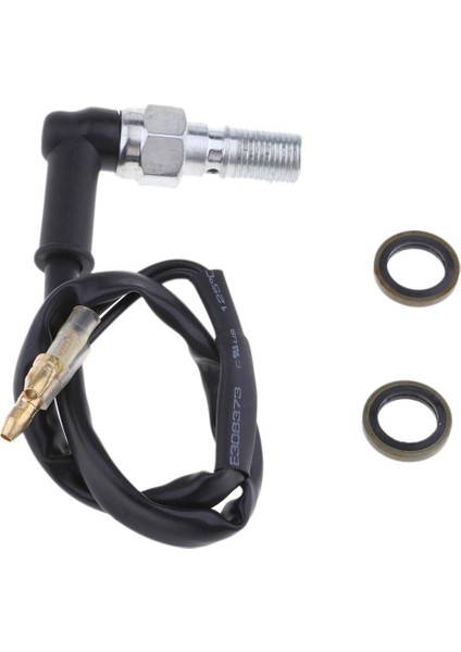 Motosiklet Motor Hidrolik Fren Basınç Işık Anahtarı Cıvatası 10MM 1.0 #b Oval M10 1.0mm (Yurt Dışından)