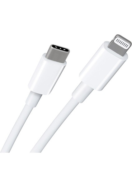 Type c to Lightning data ve şarj kablosu hızlı quick şarj 2m