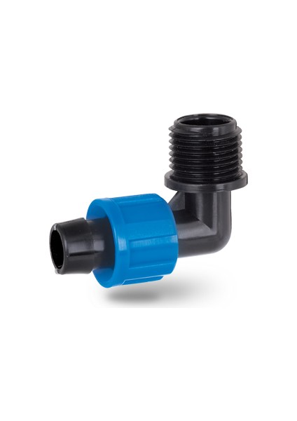 16 x ½" Damla Sulama Erkek Dirsek 25 Adet