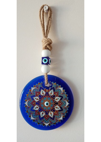 Yazlıkçıya Hediye Ev Hediyesi Iş Yeri Hayırlı Olsun Hediyesi El Işleme Nazar Boncuğu Küçük Boy-2