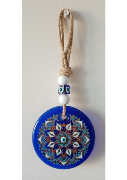 Yazlıkçıya Hediye Ev Hediyesi Iş Yeri Hayırlı Olsun Hediyesi El Işleme Nazar Boncuğu Küçük Boy-2 modelleri